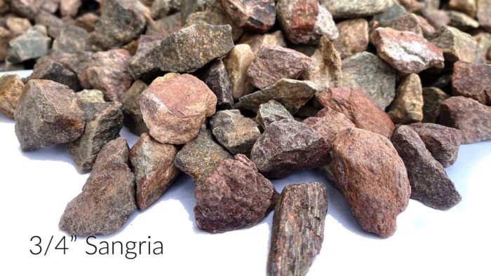 3/4" Sangria gravel